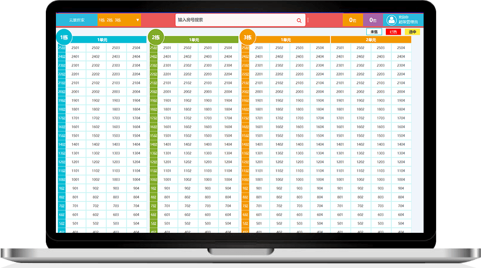 房地产软件开盘系统