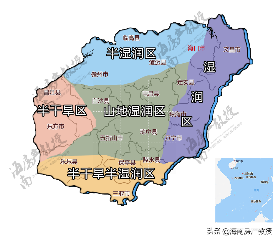 海南哪里的气候最适合养老?除了三亚,其实还有不少宝藏养老地